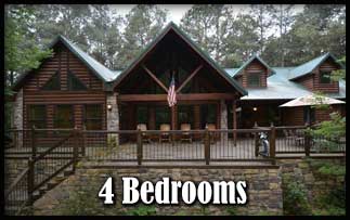 Four-Bedroom Broken Bow Cabins