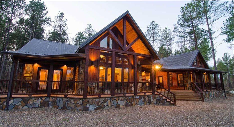 the great escape | cabin rentals | beavers bend lodging